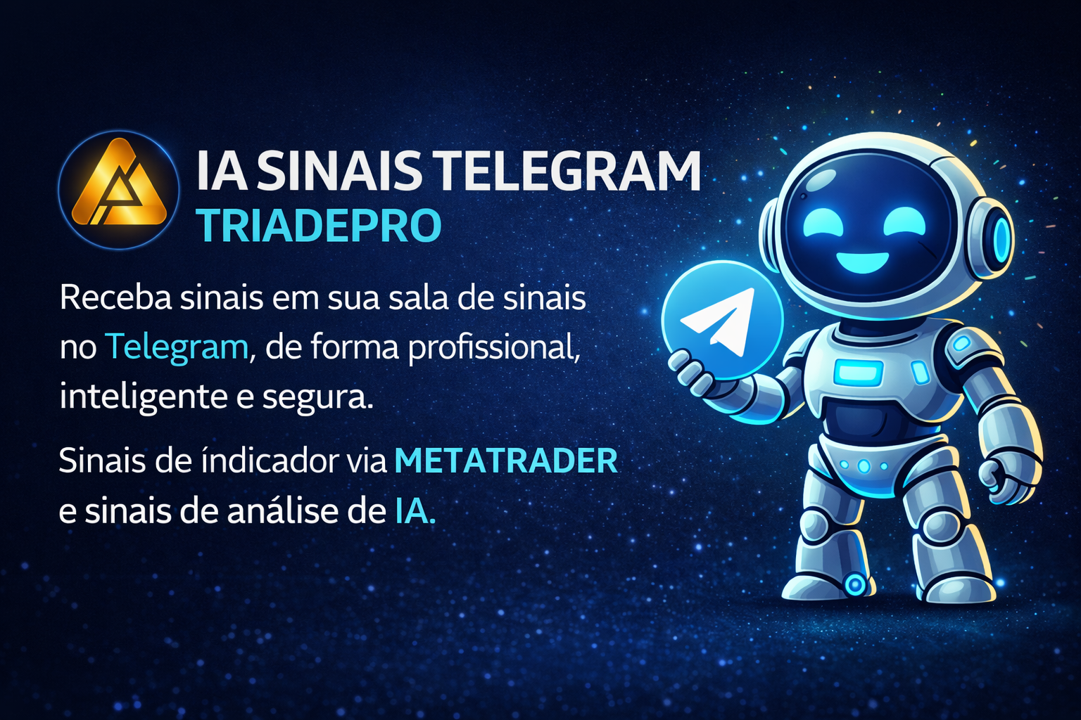 iA de Sinais Telegram TriadePRO